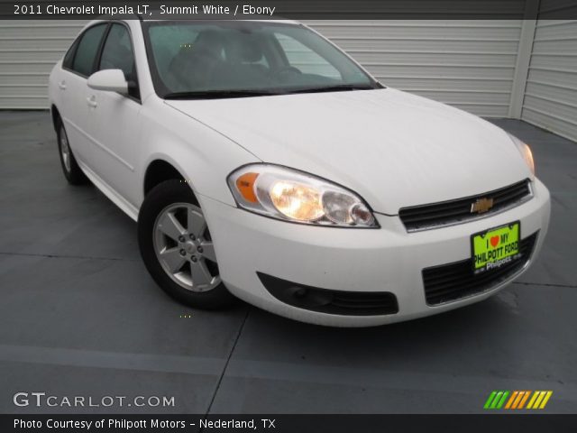 2011 Chevrolet Impala LT in Summit White