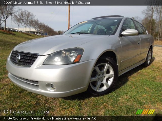 2006 Nissan Altima 3.5 SL in Sheer Silver Metallic