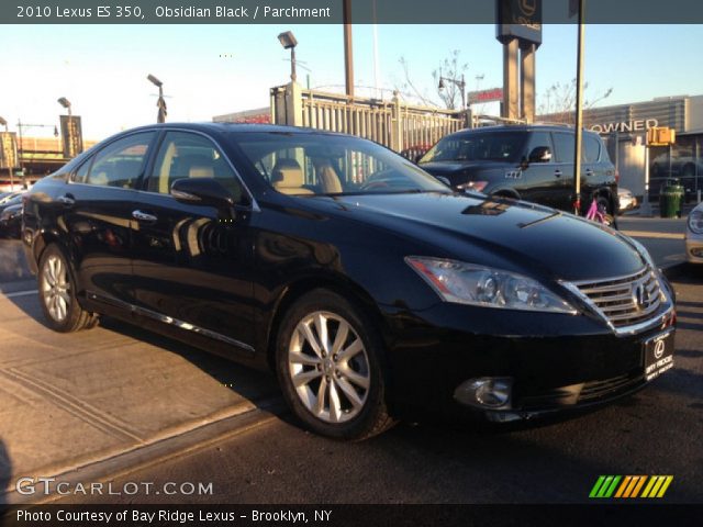 2010 Lexus ES 350 in Obsidian Black
