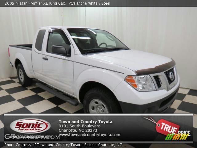 2009 Nissan Frontier XE King Cab in Avalanche White