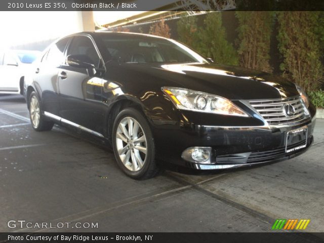 2010 Lexus ES 350 in Obsidian Black