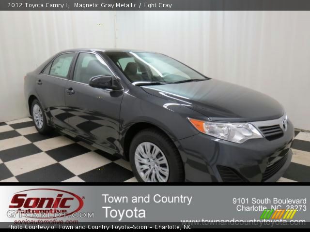 2012 Toyota Camry L in Magnetic Gray Metallic