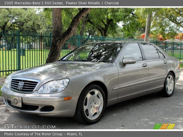 2005 Mercedes-Benz S 600 Sedan in Pewter Silver Metallic