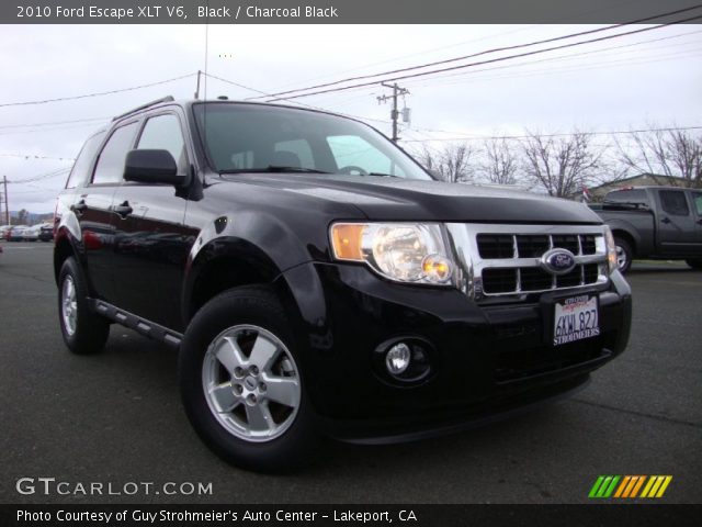 2010 Ford Escape XLT V6 in Black