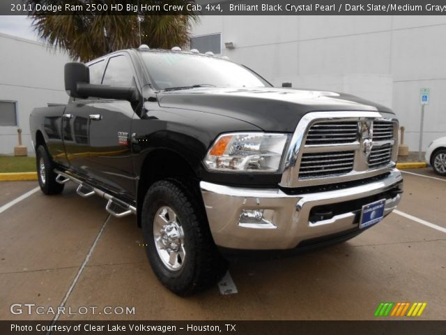 2011 Dodge Ram 2500 HD Big Horn Crew Cab 4x4 in Brilliant Black Crystal Pearl