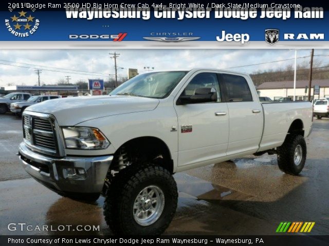 2011 Dodge Ram 2500 HD Big Horn Crew Cab 4x4 in Bright White