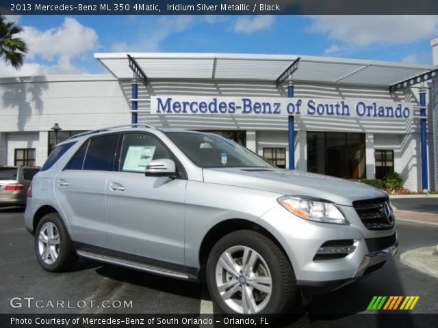 2013 Mercedes-Benz ML 350 4Matic in Iridium Silver Metallic