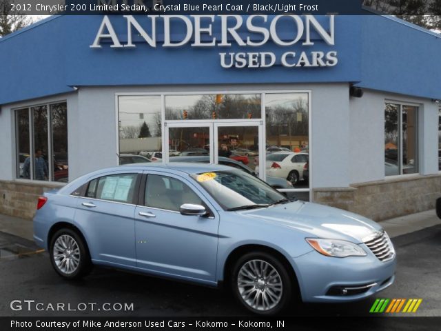 2012 Chrysler 200 Limited Sedan in Crystal Blue Pearl Coat