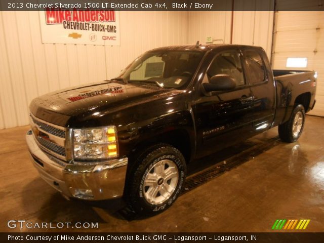 2013 Chevrolet Silverado 1500 LT Extended Cab 4x4 in Black