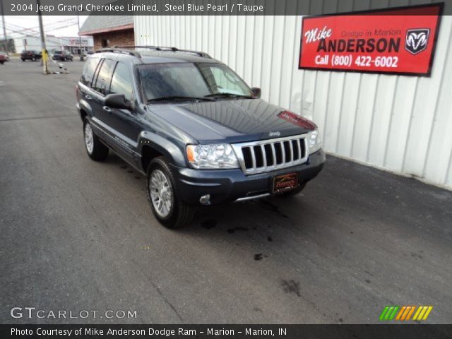 2004 Jeep Grand Cherokee Limited in Steel Blue Pearl