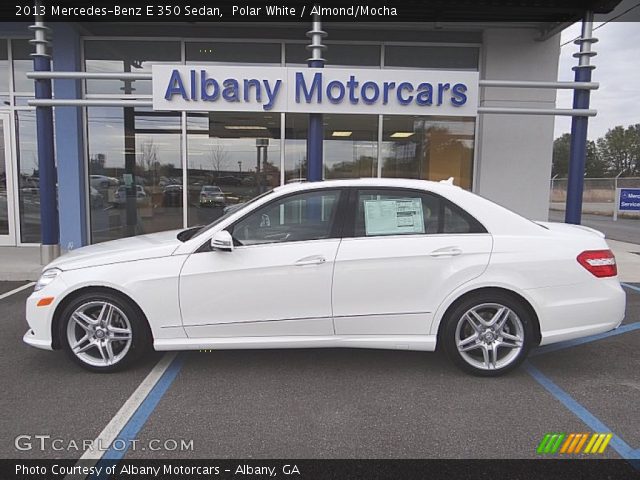 2013 Mercedes-Benz E 350 Sedan in Polar White