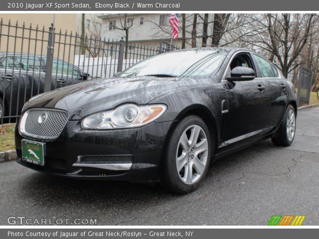 2010 Jaguar XF Sport Sedan in Ebony Black