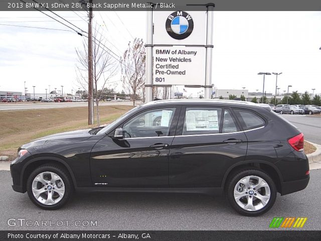 2013 BMW X1 sDrive 28i in Black Sapphire Metallic