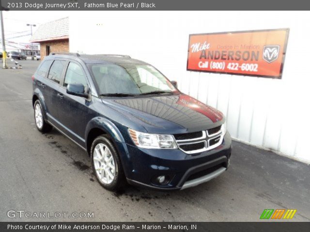 2013 Dodge Journey SXT in Fathom Blue Pearl