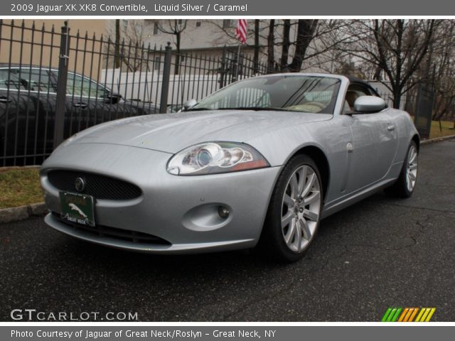 2009 Jaguar XK XK8 Convertible in Liquid Silver