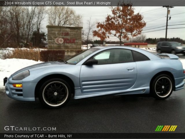 2004 Mitsubishi Eclipse GTS Coupe in Steel Blue Pearl