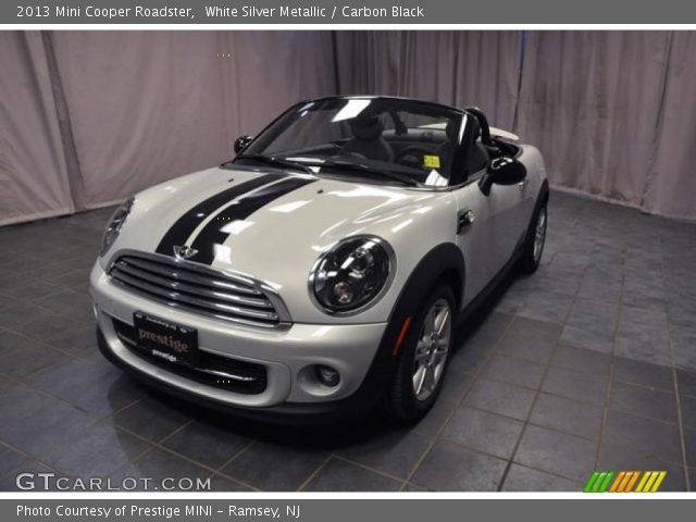 2013 Mini Cooper Roadster in White Silver Metallic