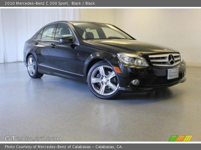 2010 Mercedes-Benz C 300 Sport in Black