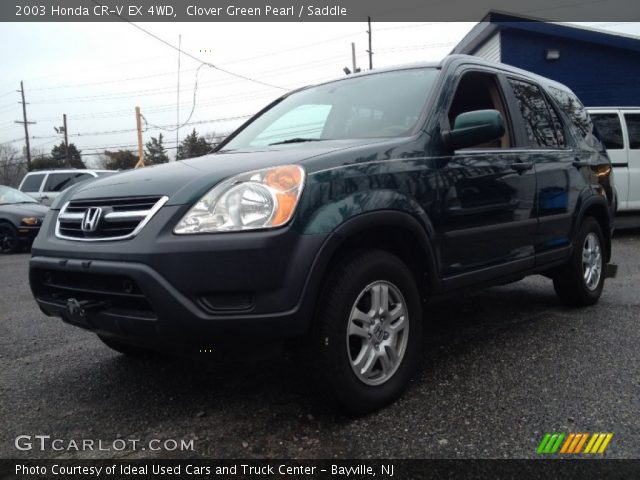 2003 Honda CR-V EX 4WD in Clover Green Pearl