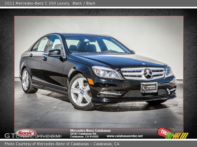 2011 Mercedes-Benz C 300 Luxury in Black