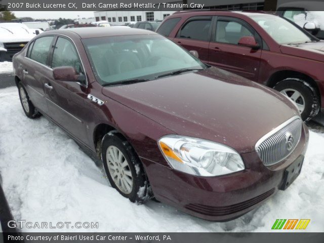 2007 Buick Lucerne CX in Dark Garnet Red Metallic