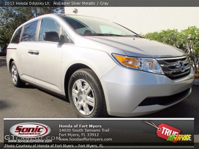 2013 Honda Odyssey LX in Alabaster Silver Metallic