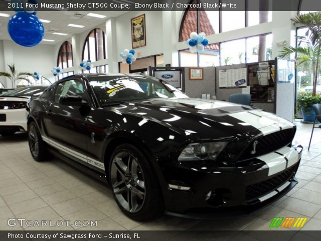 2011 Ford Mustang Shelby GT500 Coupe in Ebony Black