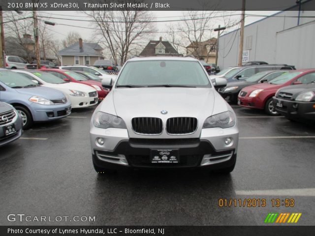 2010 BMW X5 xDrive30i in Titanium Silver Metallic