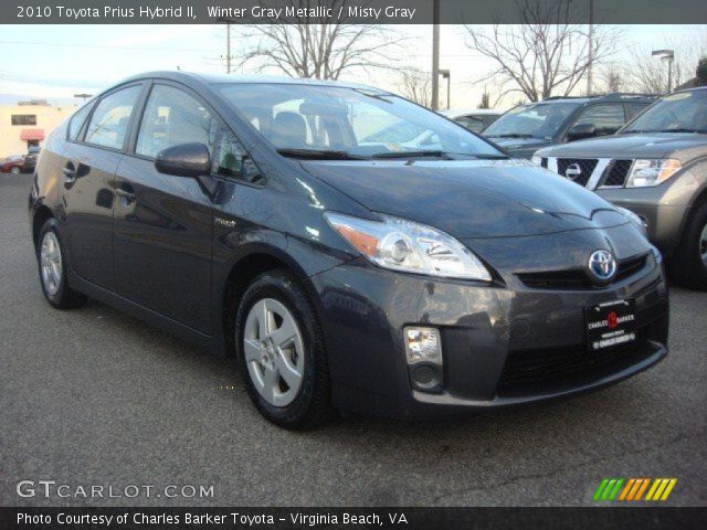 2010 Toyota Prius Hybrid II in Winter Gray Metallic
