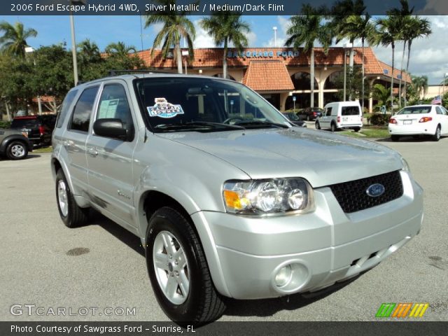 2006 Ford Escape Hybrid 4WD in Silver Metallic