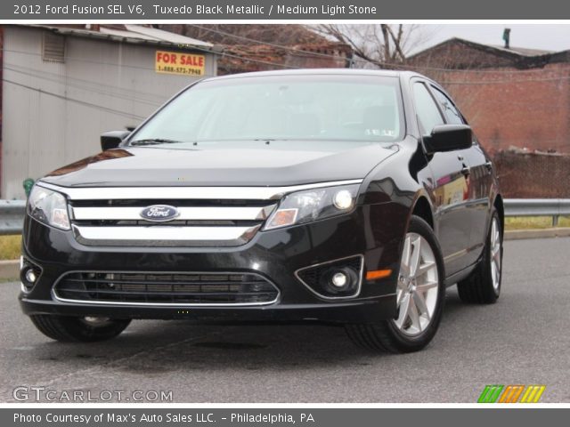 2012 Ford Fusion SEL V6 in Tuxedo Black Metallic