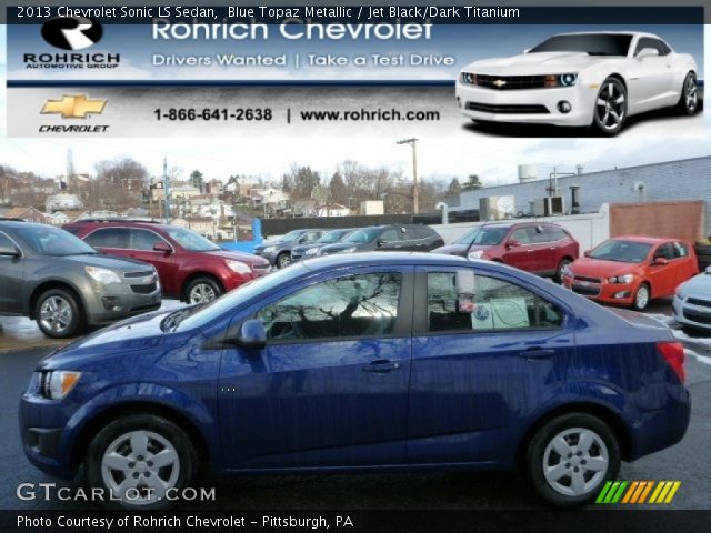 2013 Chevrolet Sonic LS Sedan in Blue Topaz Metallic