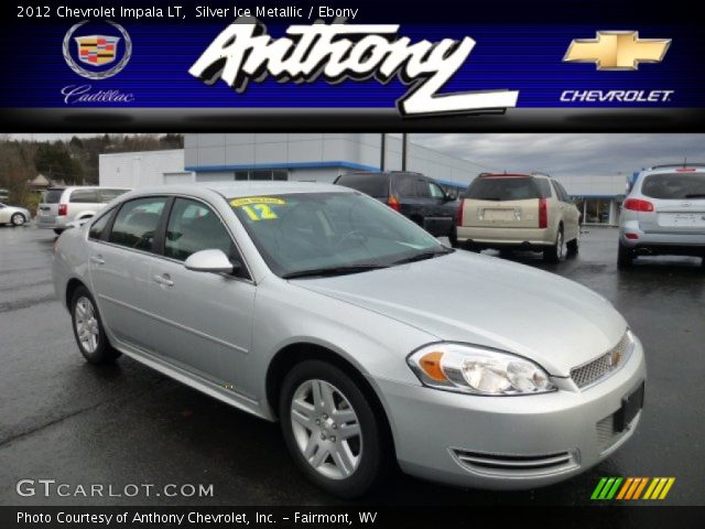 2012 Chevrolet Impala LT in Silver Ice Metallic