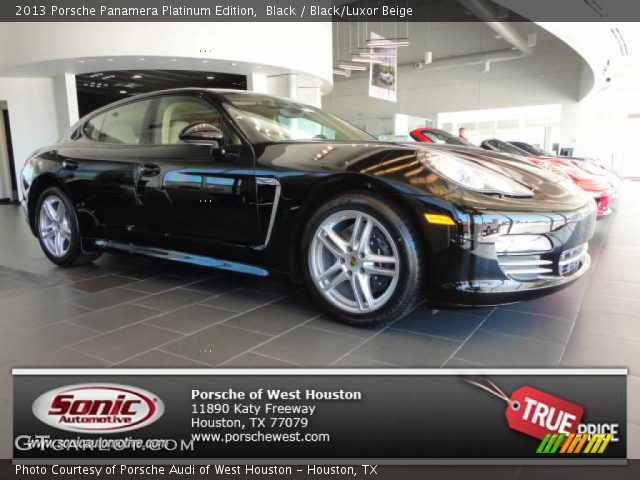 2013 Porsche Panamera Platinum Edition in Black