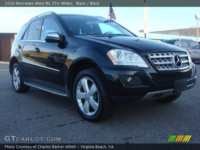 2010 Mercedes-Benz ML 350 4Matic in Black