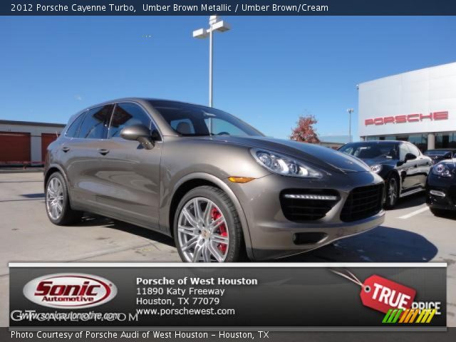 2012 Porsche Cayenne Turbo in Umber Brown Metallic