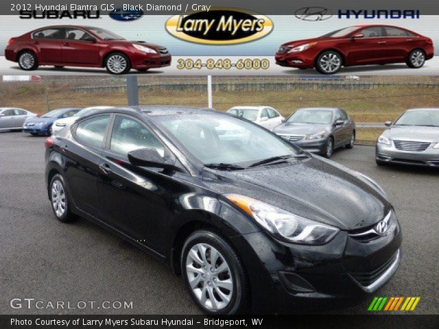 2012 Hyundai Elantra GLS in Black Diamond