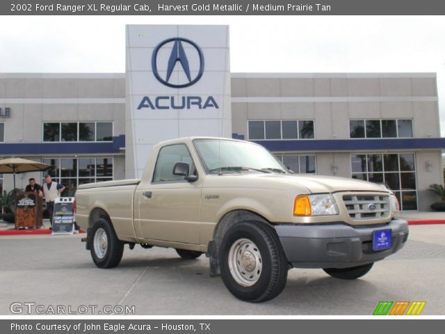 2002 Ford Ranger XL Regular Cab in Harvest Gold Metallic