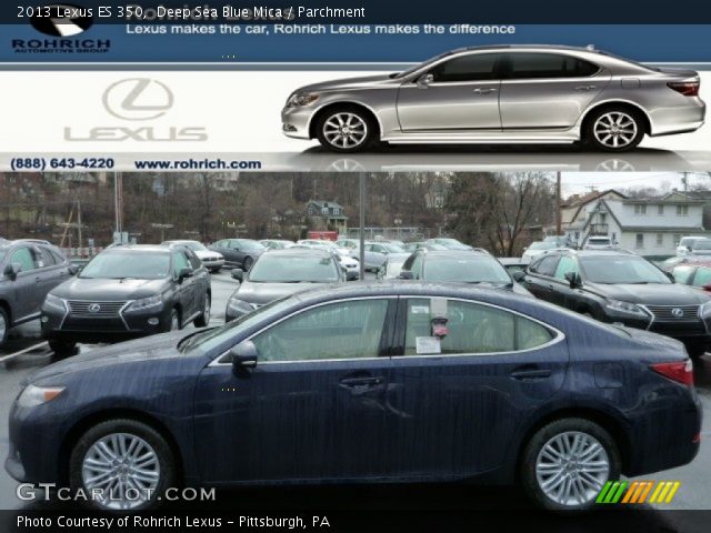 2013 Lexus ES 350 in Deep Sea Blue Mica