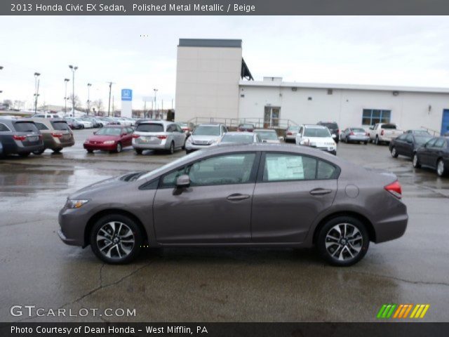 2013 Honda Civic EX Sedan in Polished Metal Metallic