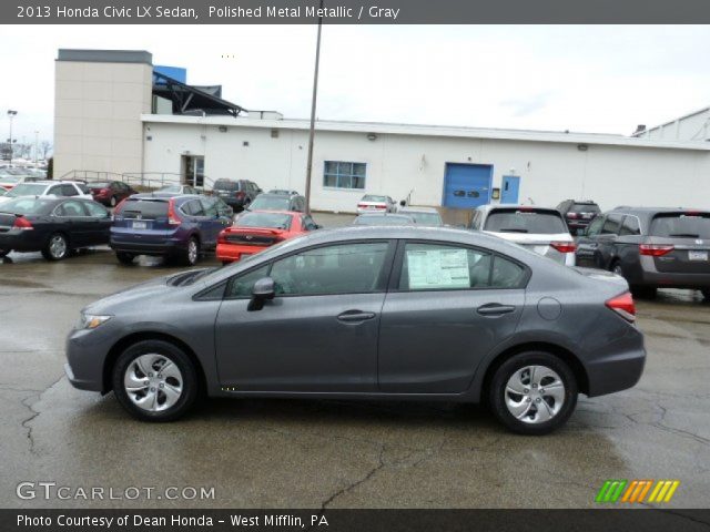 2013 Honda Civic LX Sedan in Polished Metal Metallic