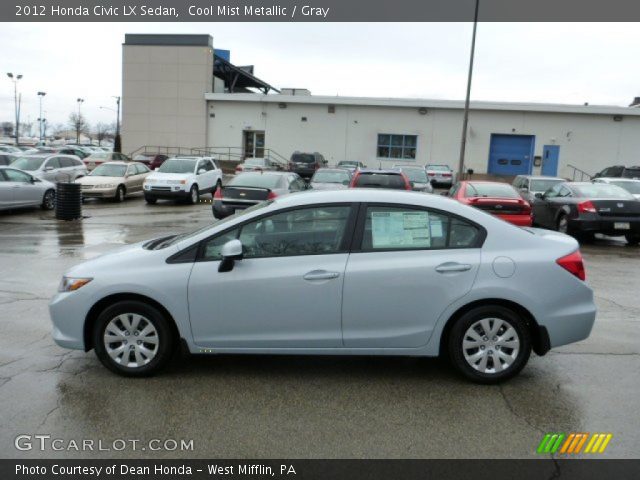 2012 Honda Civic LX Sedan in Cool Mist Metallic