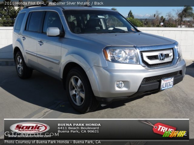 2010 Honda Pilot EX-L in Alabaster Silver Metallic