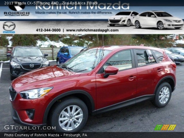 2013 Mazda CX-5 Touring AWD in Zeal Red Mica