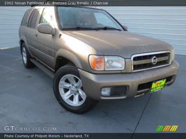 2002 Nissan Pathfinder LE in Bronzed Gray Metallic