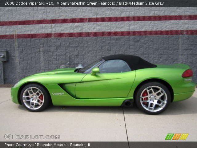 2008 Dodge Viper SRT-10 in Viper Snakeskin Green Pearlcoat