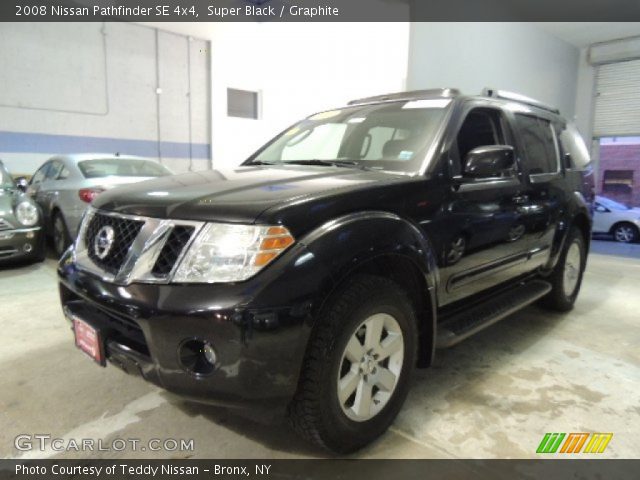 2008 Nissan pathfinder se black #8
