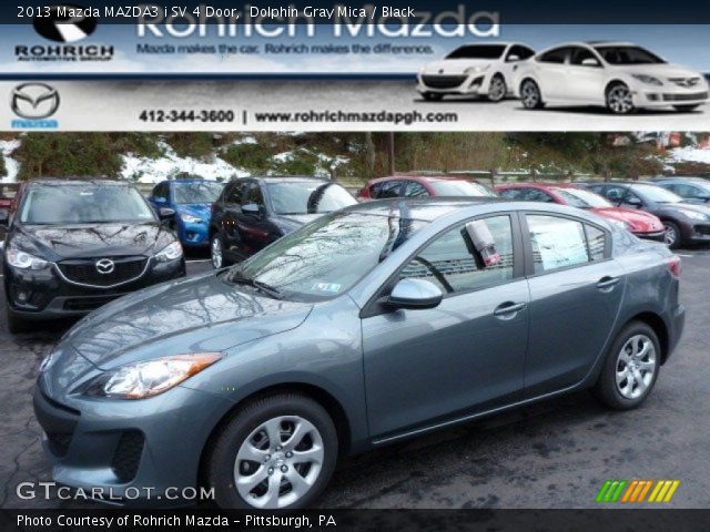 2013 Mazda MAZDA3 i SV 4 Door in Dolphin Gray Mica