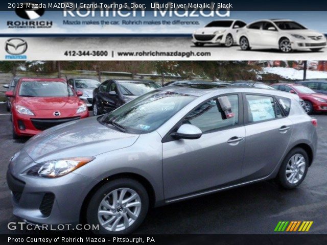 2013 Mazda MAZDA3 i Grand Touring 5 Door in Liquid Silver Metallic