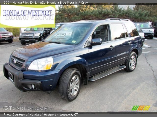 2004 Honda Pilot EX-L 4WD in Midnight Blue Metallic